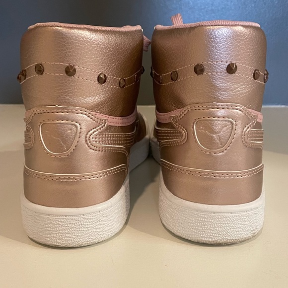 Women’s PUMA Ralph Sampson High Top Sneakers ~ 8.5 - Picture 4 of 4